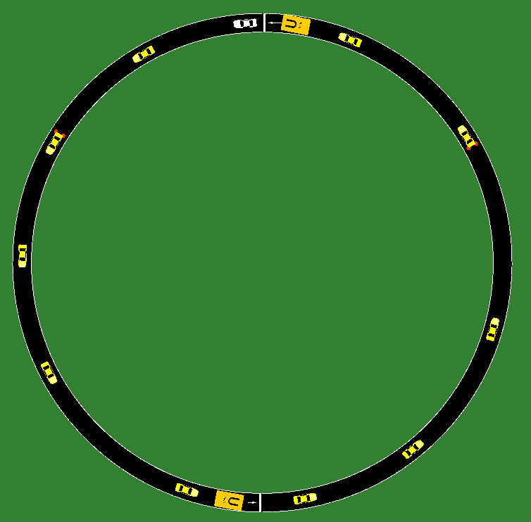 SUMO 50m circle scenario